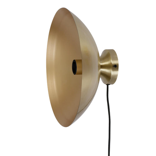 vtwonen wandlamp Disk - brons - Ø33cm