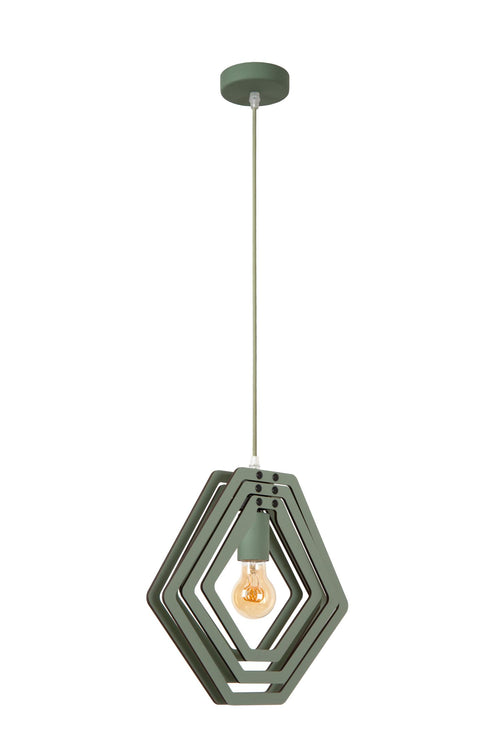 Lucide hanglamp MAURO - 1xE27 - Groen