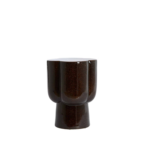 Light & Living bijzettafel Junto - bruin - Ø34.5cm