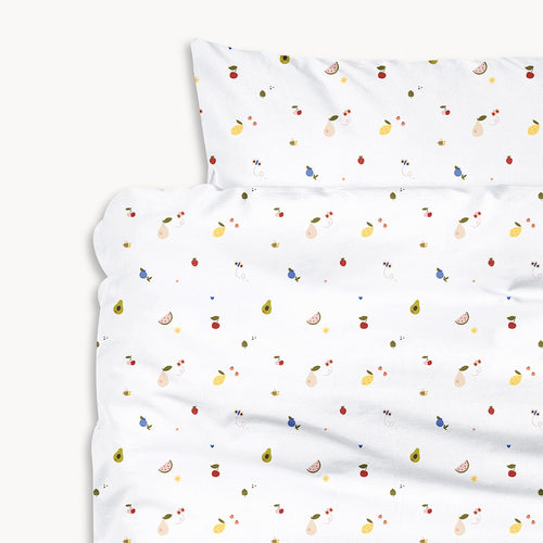 Petite Amélie Dekbedovertrekset – 140x200 cm – 100% Biologisch Katoen – Fruit - vtwonen shop