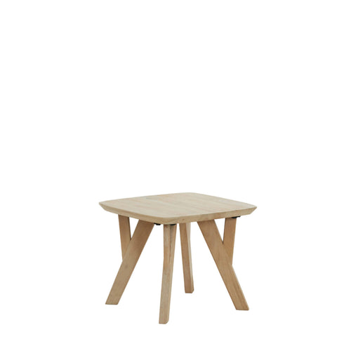 Light & Living tafel  - bruin - 44x44x36 cm