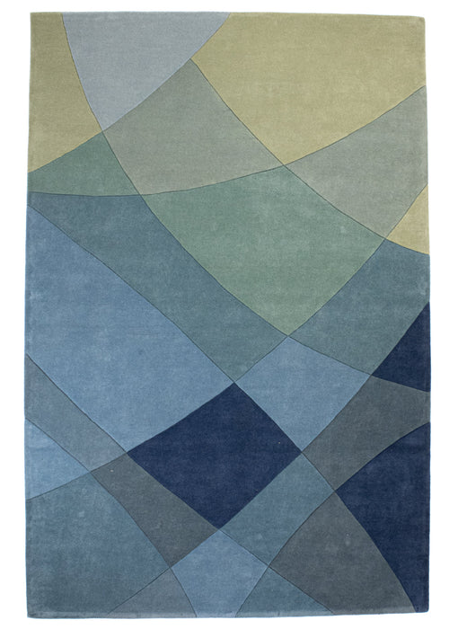 Vloerkleed MOMO Rugs Rhythmic Tides Indigo 170x240 cm
