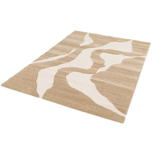 AFK Living vloerkleed Osmose - reliëfeffect - kastanje - 200 x 290 cm