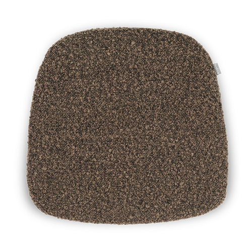 Nolon Fem Stoelkussen Bouclé Bruin - vtwonen shop