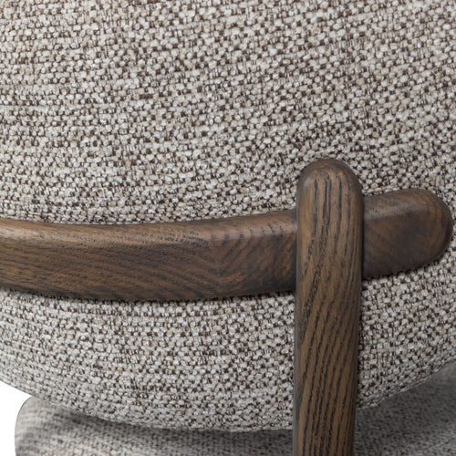 WOOOD eetkamerstoelen houten frame Udar - Donkerbruin - Set van 2 - vtwonen shop