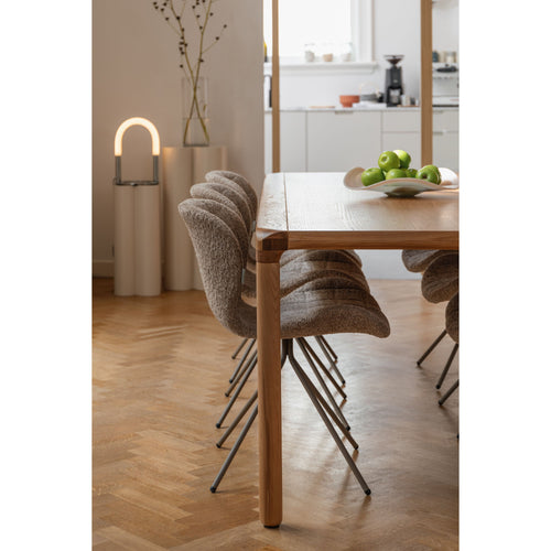 Zuiver OMG Eetkamerstoelen  Soft Beige - Set van 2 - vtwonen shop