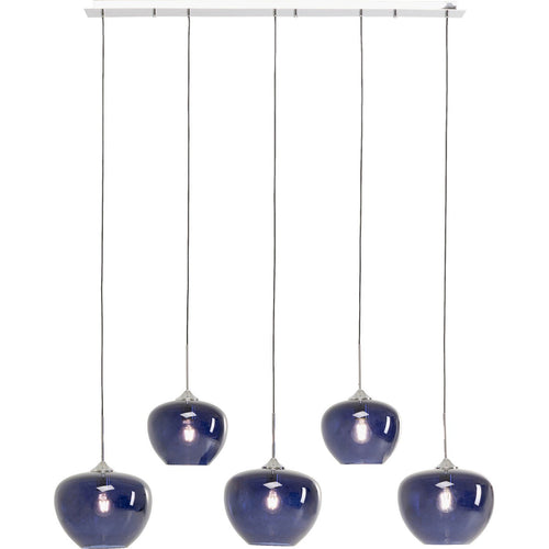 Kare Design Hanglamp Sphere 5 blauw