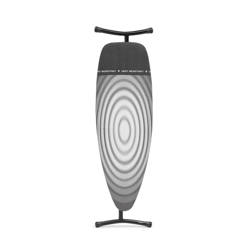 Brabantia Strijkplank D, 135x45 cm, hittebestendige parkeerplaats - Titan Oval