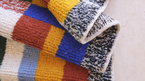 AFK Living vloerkleed Berber - handgemaakt - Wol - 219 x 282 cm