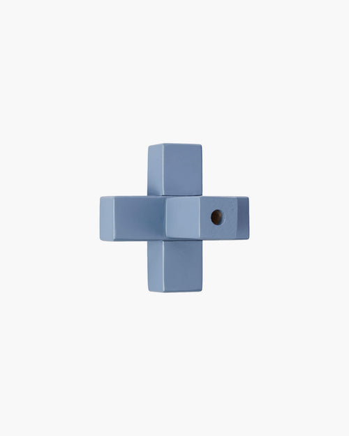 noo.ma Dodi houten wandhaken set van 2 - Frosty Blue