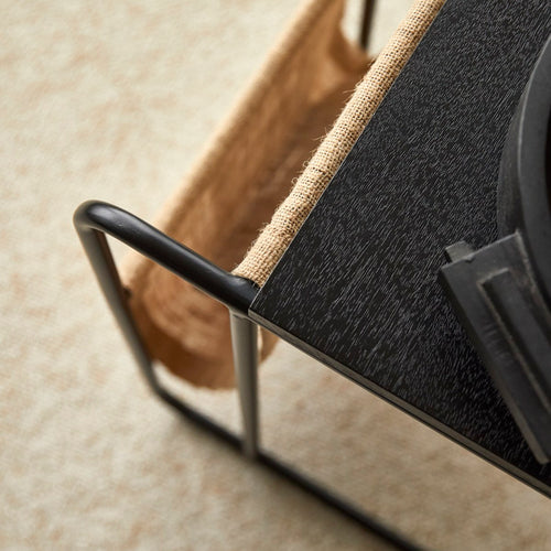 Tikamoon Bijzettafel van massief mangohout - Zwart - vtwonen shop