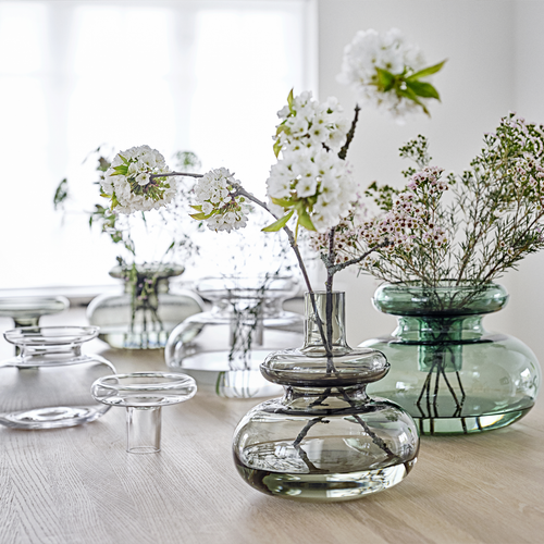 Zone Denmark Inu Ronde Glazen Vaas - 33 x 32 cm - vtwonen shop