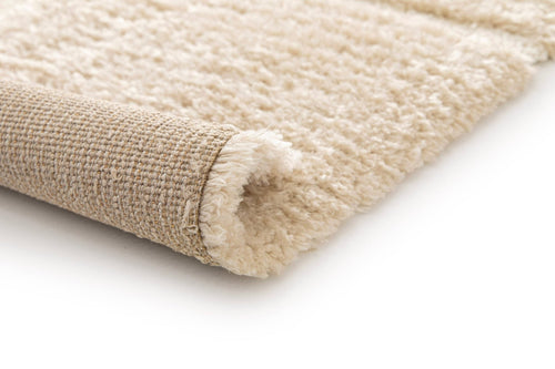 AFK Living vloerkleed Calligramme - reliëfeffect - beige - 160x230 cm
