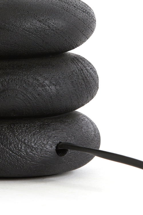 Light & Living lampvoet BUDONGO - Ø12x21cm - zwart