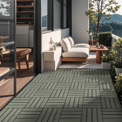 HOME DELUXE WPC kliktegels BAVARO PREMIUM - antiek 2,5 m²