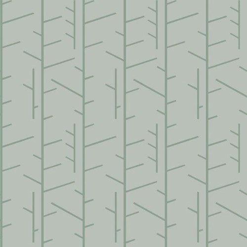 Borastapeter behang grafisch motief groen - 53 cm x 10.05 m - 660758 - vtwonen shop