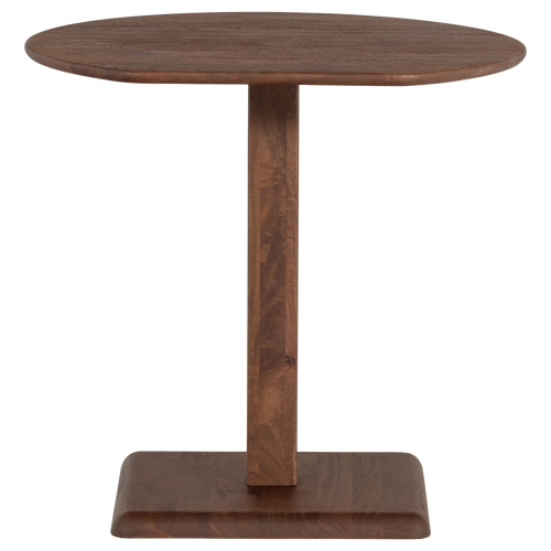 WOOOD bistrotafel eindstuk Feno - Mangohout - Bruin - 76x79x73
