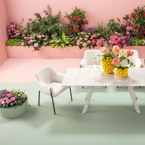 Kare Design Uitschuifbare Eettafel Xenia 200x80cm wit - vtwonen shop