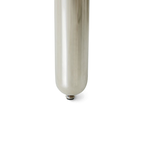 HKLIVING loungestoel Chrome – velvet brown