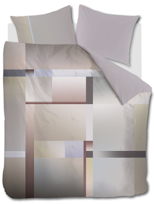 Kardol Dekbedovertrek Ferruccio - 200 x 200/220 cm - Naturel