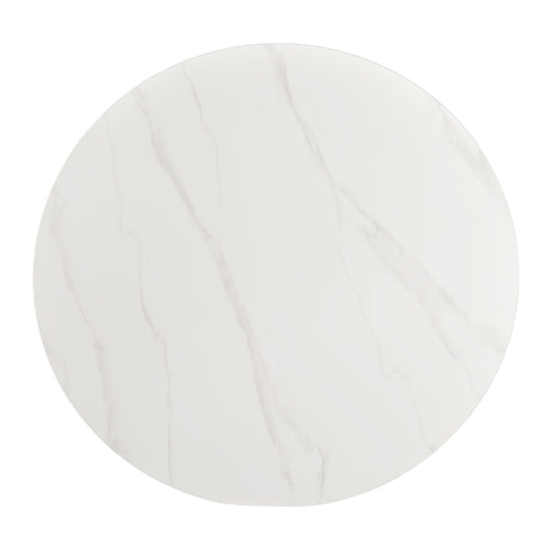 Giga Meubel Eettafel Wout - Rond - Keramiek - 130cm