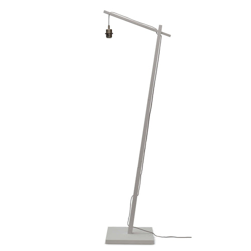 GOOD&MOJO vloerlamp Madeira - bruin - Ø48cm - vtwonen shop