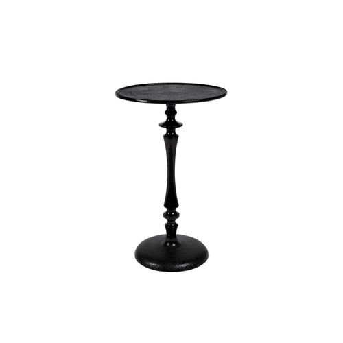 Dutchbone Odessa Bijzettafel Rond 36 cm Zwart - vtwonen shop