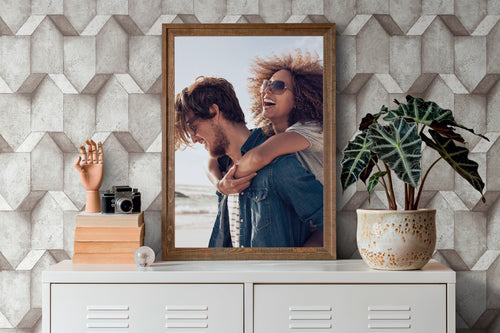 A.S. Création behang betonlook grijs - 53 cm x 10.05 m - AS-388273