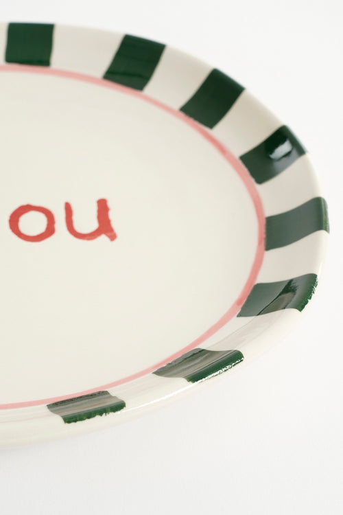 Mica Decorations Bliss Serviesset - 6-delig - Steengoed - Roze, Geel, Groen - vtwonen shop