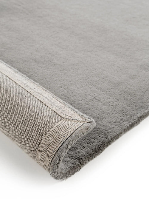 benuta wollen vloerkleed Bent - grijs - 300x400 cm