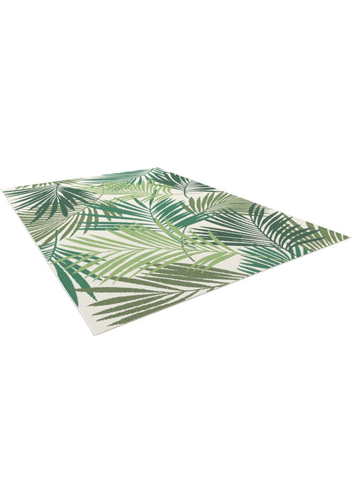 AFK Living vloerkleed Tropical - voor binnen en buiten - groen - 80 x 150 cm