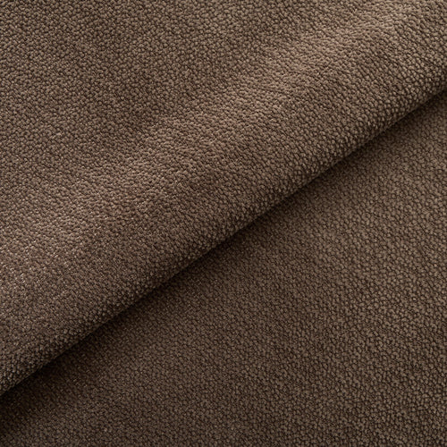 Premium Interiors - Draaistoel RETRO - krullend fluweel espressobruin 71cm