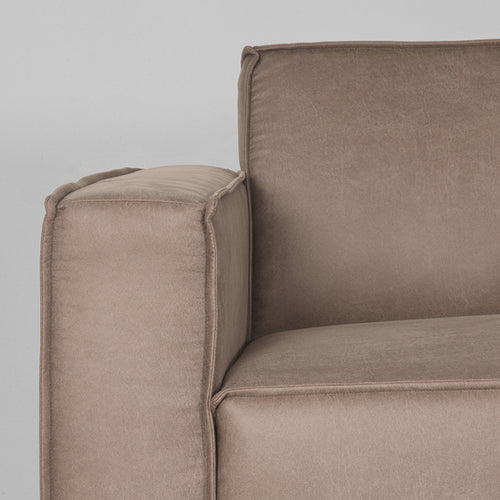LABEL51 Bank Kay 2,5-Zits Hoek Rechts - Taupe - 283x218x80cm