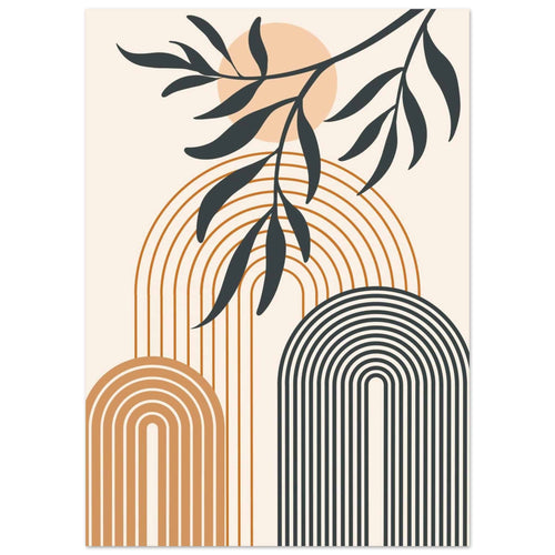Artfulprints  Boho – Sunset arches   poster 50x70 cm - vtwonen shop