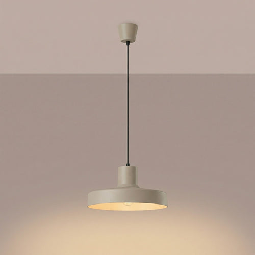 Sollux Lighting Hanglamp BILO taupe - 35x35x120cm