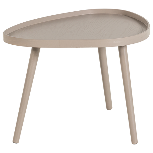 WOOOD bijzettafel organisch Mae - Hout - Zand - 40x61x50