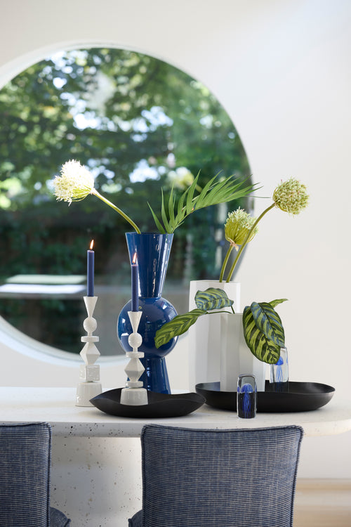 Light & Living schaal ANZIO - 33x32x6.5cm - zwart