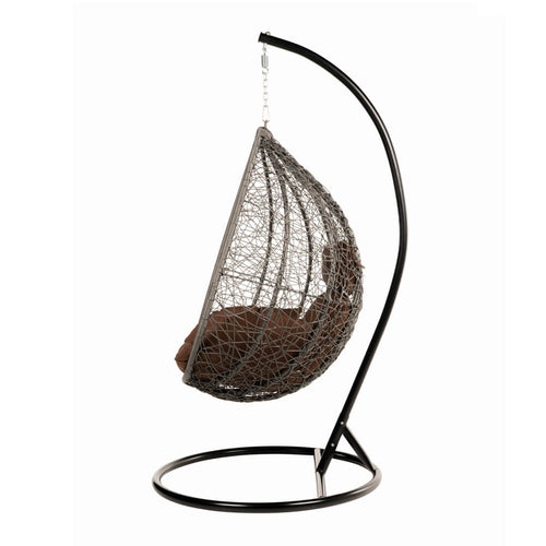 Home Deluxe Hangstoel CIELO Bruin Met regenhoes - vtwonen shop