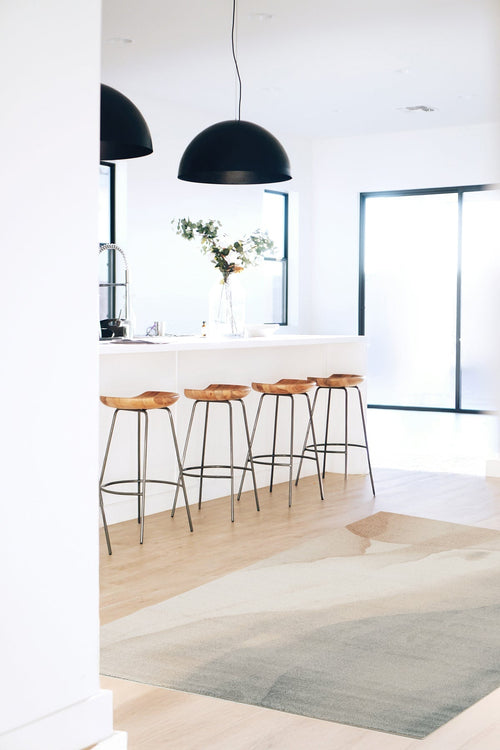 AFK Living vloerkleed Aquarelle - gerecyclede vezels - grijs - 120 x 170 cm - vtwonen shop