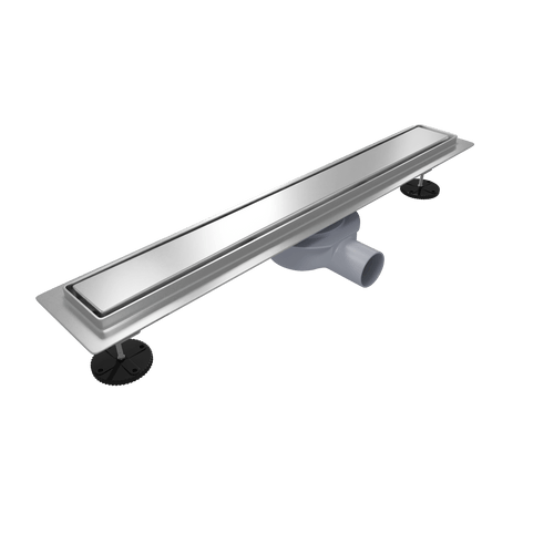 LOMAZOO douchegoot Nilo - geborsteld RVS - 70 cm