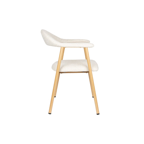 Housecraft Living Amy Eetkamerstoelen Beige - Set van 2