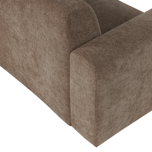 WOOOD 3-zits bank slub Umina - Chenille - Khaki
