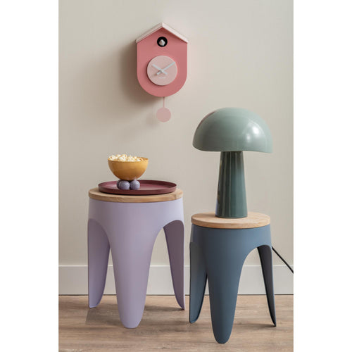 Karlsson wandklok Grato Cuckoo - roze - 9.2x17.5x33.2cm - vtwonen shop