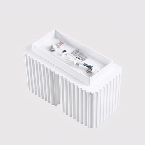 Sollux Lighting Plafondlamp RIFF 2 wit GU10 - 20,5x10x12cm
