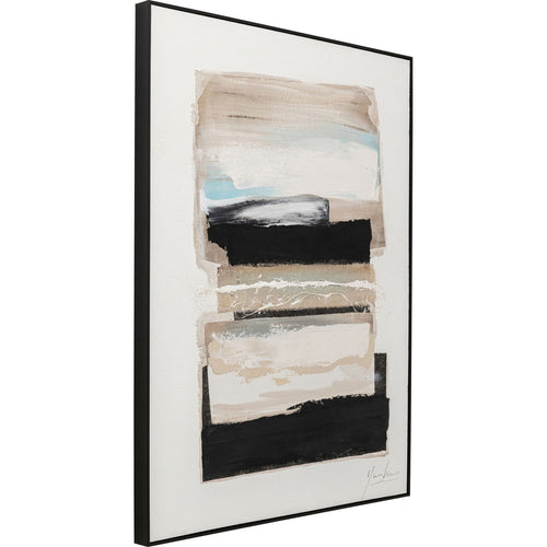 Kare Design Schilderij Lontano 90x120cm beige