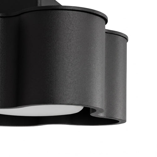 Sollux Lighting Plafondlamp OVIO 2 zwart Gx53 - 24,5x12x8cm