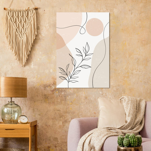 Artfulprints  Boho – Whispering lines   poster A4 21x29.7 cm - vtwonen shop