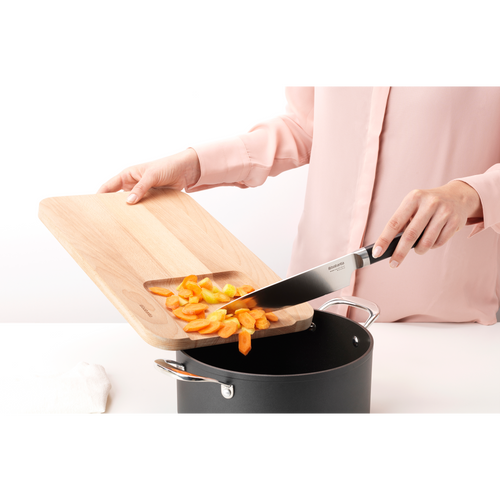 Brabantia Profile Houten snijplank voor groente, large - Beech Wood