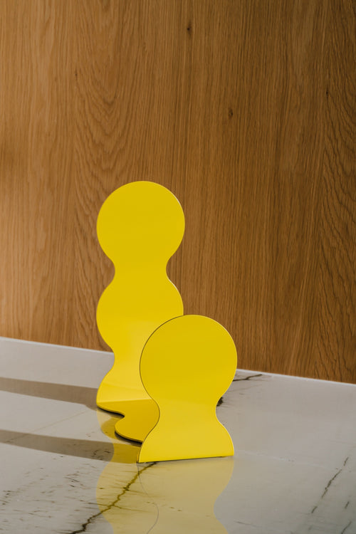 noo.ma FALA Boekensteun - Mellow Yellow - vtwonen shop