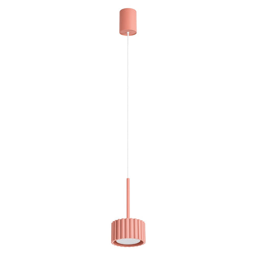 Sollux Lighting Hanglamp AURA 1 perzik Gx53 - 10x10x125cm